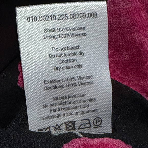 Rixo Rio Ruffle Maxi Dress in Vintage Rose Black - Size XS - Picture 10 of 10